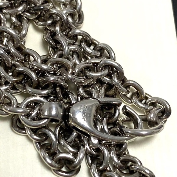 Gucci 925 Sterling Silver Luxury Necklace - Picture 6 of 7
